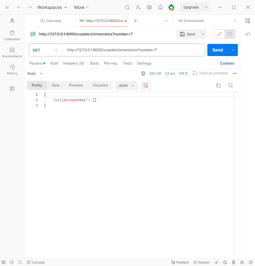 Addressing endpoint 4 with 7 inversions