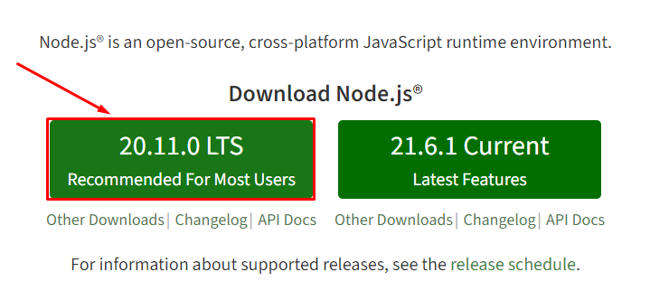 Install node.js